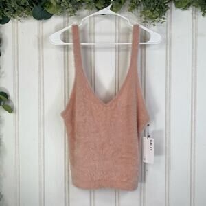 NWT Bailey 44 Nelly Sweat Cami, Pink - size LARGE